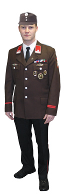 Dienstuniform braun