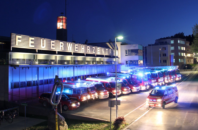 Feuerwehrzentum in der Florianigasse